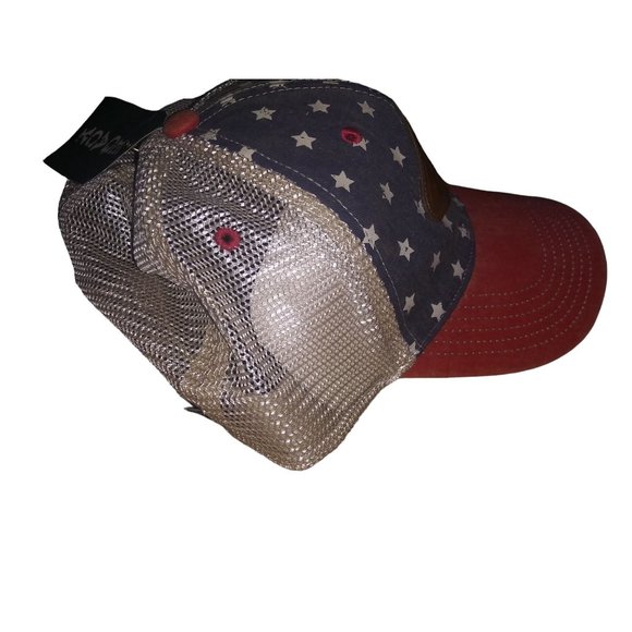 Legacy Nine LIne Merica Mesh Trucker Hat American Flag Snapback Adjustable Cap - Picture 5 of 9